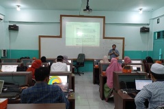 Narasumber Andre Hasudungan Lubis, S.Ti., M.Sc