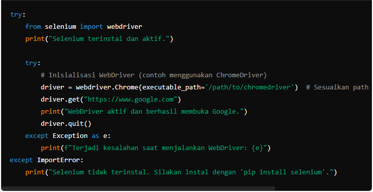 Selenium chromedriver path